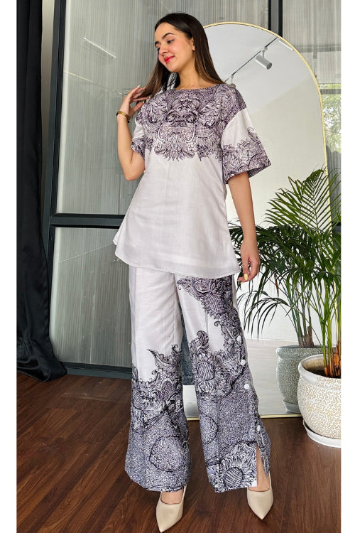 Black & White Summer Edit Co-ord Set